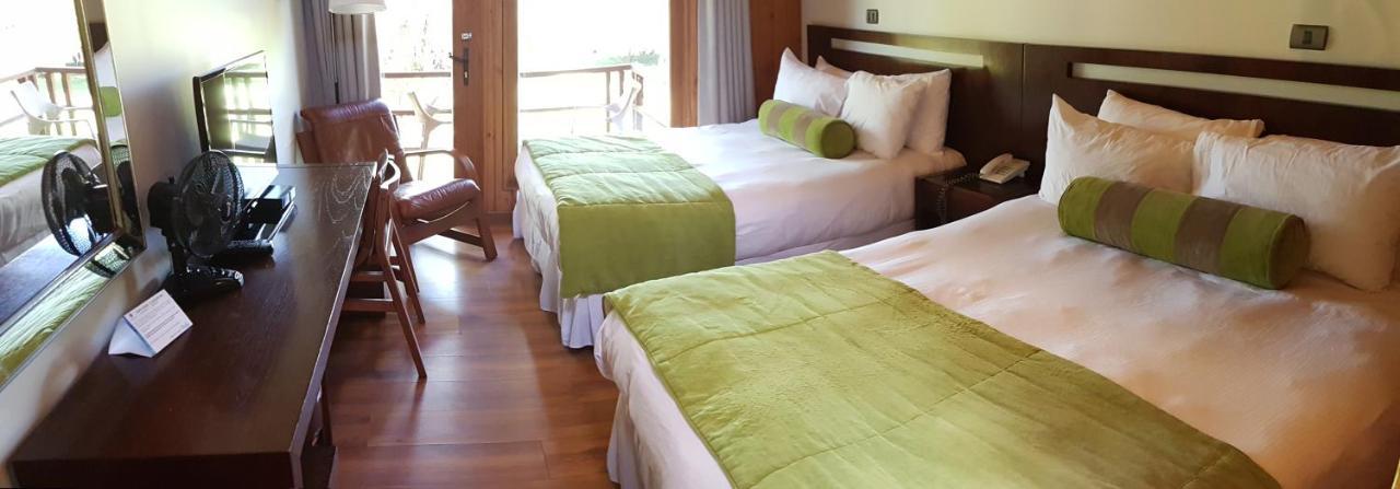 Hotel Y Cabanas Las Mellizas - Caja Los Andes Los Ángeles Eksteriør bilde