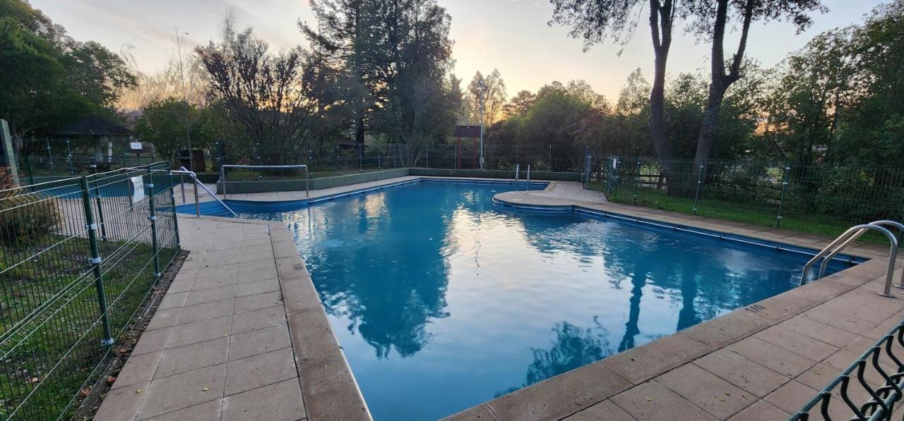 Hotel Y Cabanas Las Mellizas - Caja Los Andes Los Ángeles Eksteriør bilde